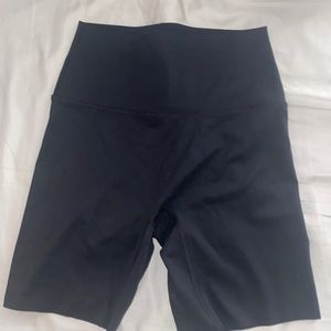 Aerie offline biker shorts black